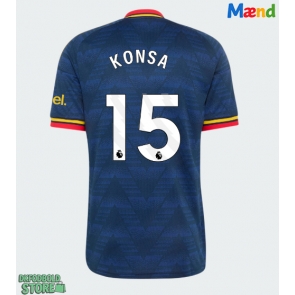 Arsenal Ezri Konsa #15 Replika Udebanetrøje 2026-27 Kortærmet